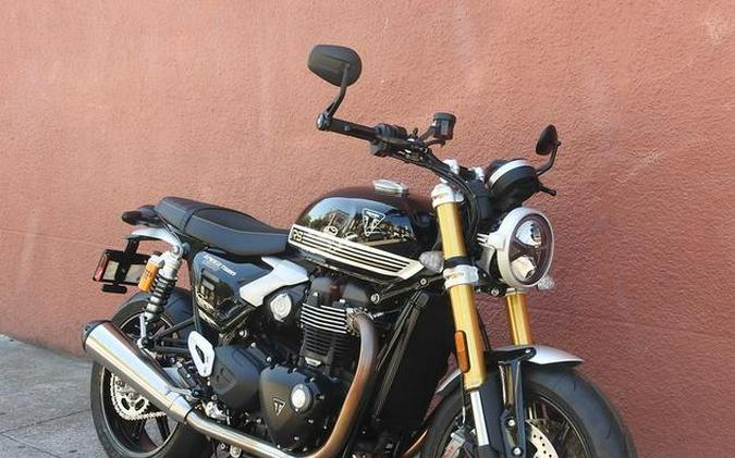 2025 Triumph Speed Twin 1200 RS Sapphire Black