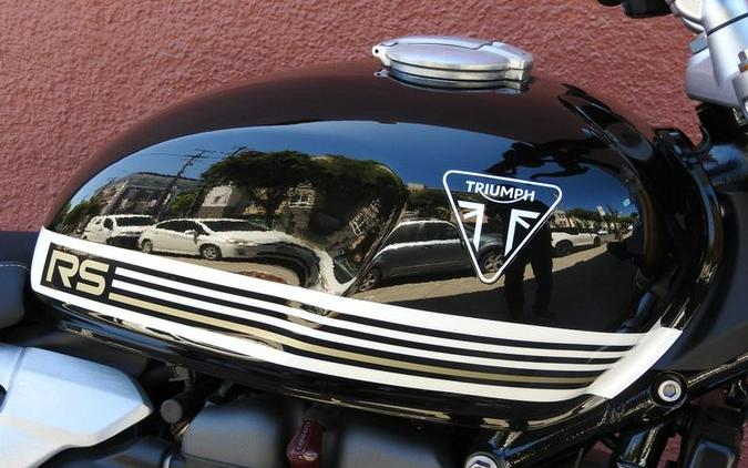 2025 Triumph Speed Twin 1200 RS Sapphire Black