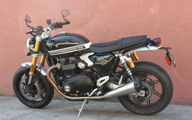 2025 Triumph Speed Twin 1200 RS Sapphire Black