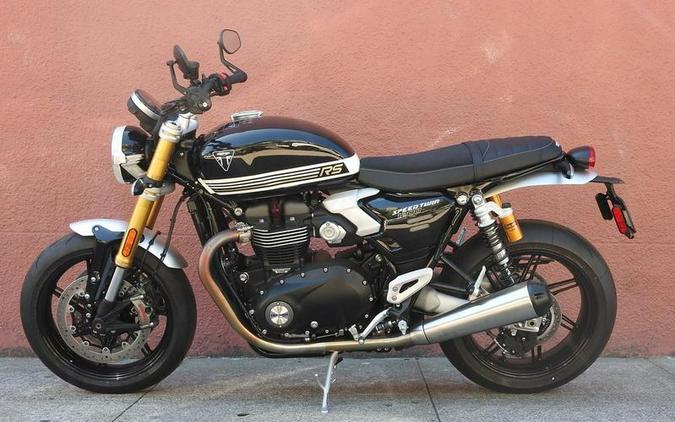 2025 Triumph Speed Twin 1200 RS Sapphire Black