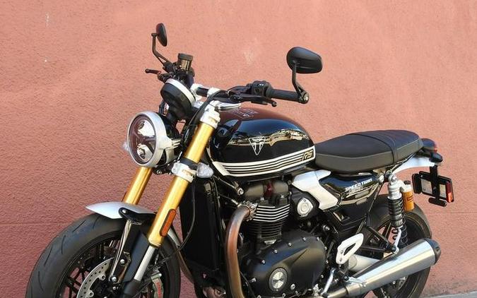 2025 Triumph Speed Twin 1200 RS Sapphire Black