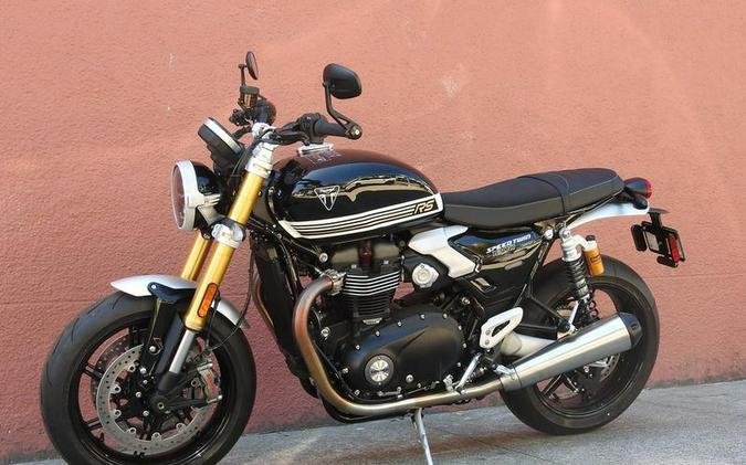 2025 Triumph Speed Twin 1200 RS Sapphire Black