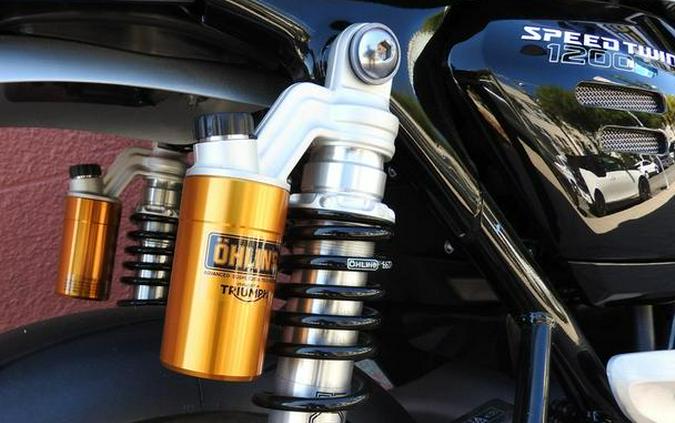 2025 Triumph Speed Twin 1200 RS Sapphire Black