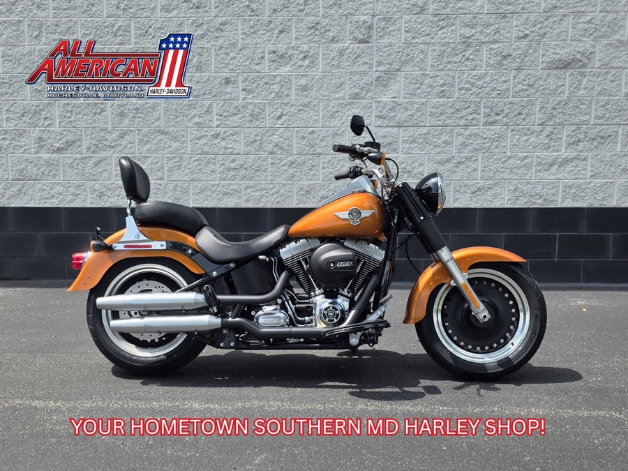 2016 Harley-Davidson® Fat Boy® AMBER WHISKEY