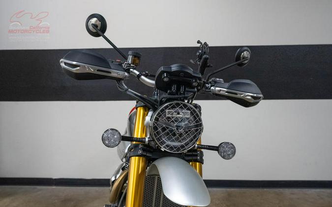 2022 Triumph Scrambler 1200 XE Gold Line Baja Orange / Silver Ice