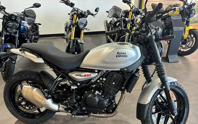 2026 Royal Enfield Guerrilla 450 Smoke Silver
