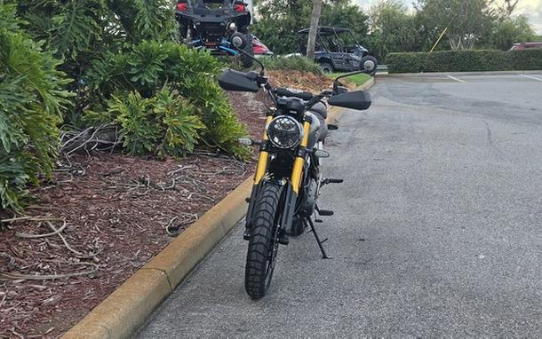 2027 TRIUMPH Scrambler 400 X Matte PewterGrey/Matte Khaki Green