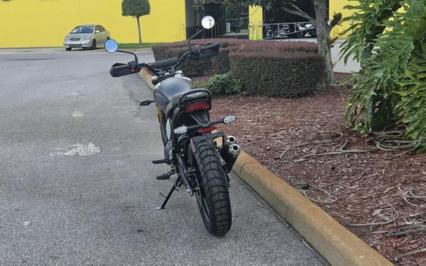 2027 TRIUMPH Scrambler 400 X Matte PewterGrey/Matte Khaki Green