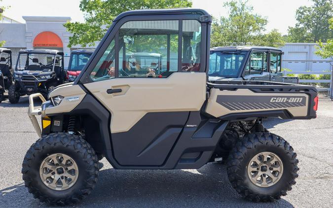 2024 Can-Am® Defender Limited HD10 Desert Tan & Timeless Black