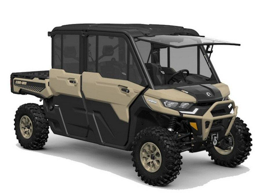 2025 Can-Am Defender MAX Limited HD10 Desert Tan & Stealth Bla