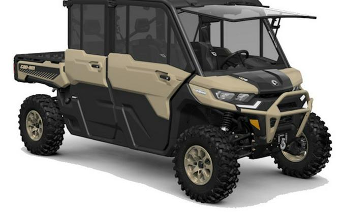 2025 Can-Am Defender MAX Limited HD10 Desert Tan & Stealth Bla