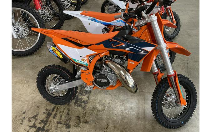 2023 KTM 50 SX Factory Edition First Look [7 Fast Facts, Specs, Photos]