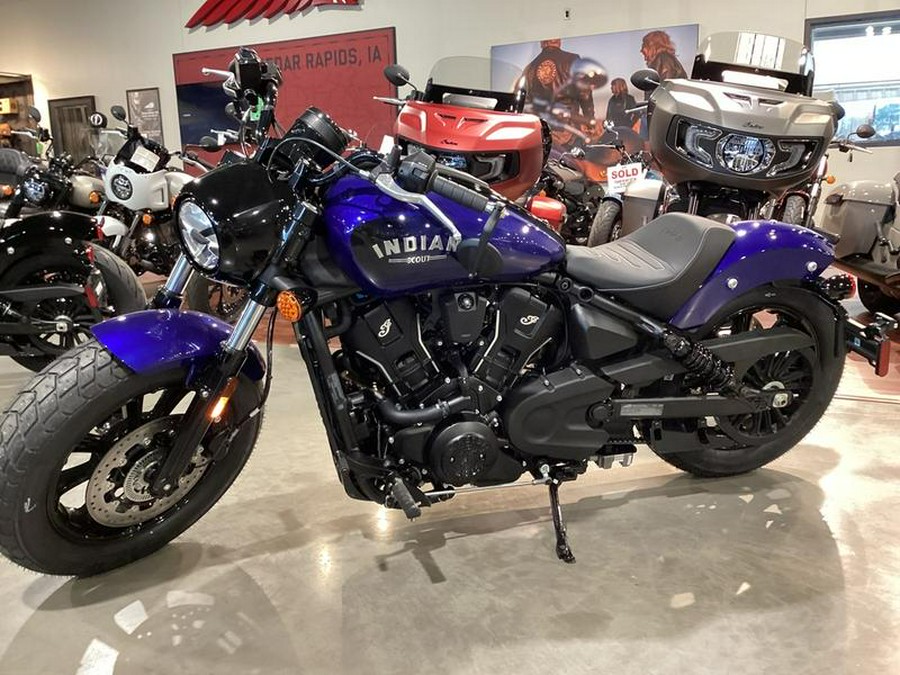 2025 Indian Motorcycle® Scout® Bobber Limited +Tech Spirit Blue Metallic