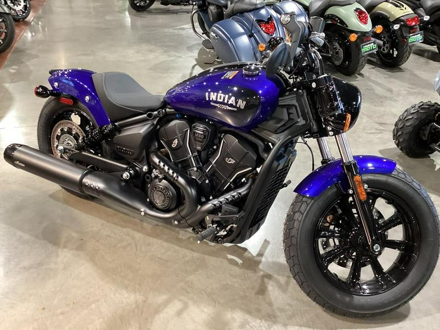 2025 Indian Motorcycle® Scout® Bobber Limited +Tech Spirit Blue Metallic