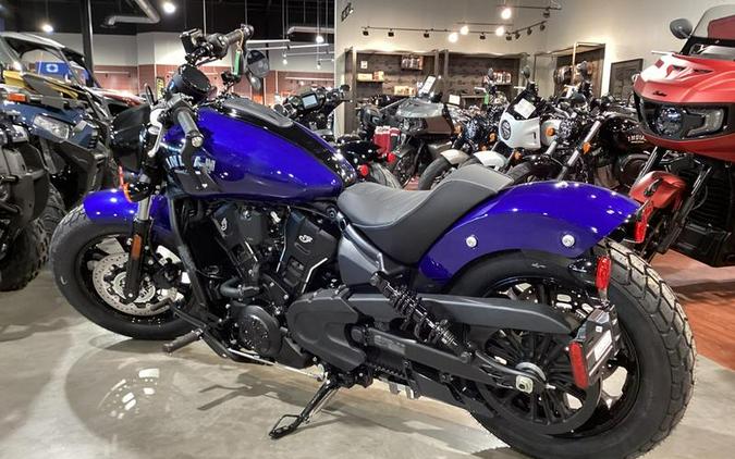 2025 Indian Motorcycle® Scout® Bobber Limited +Tech Spirit Blue Metallic