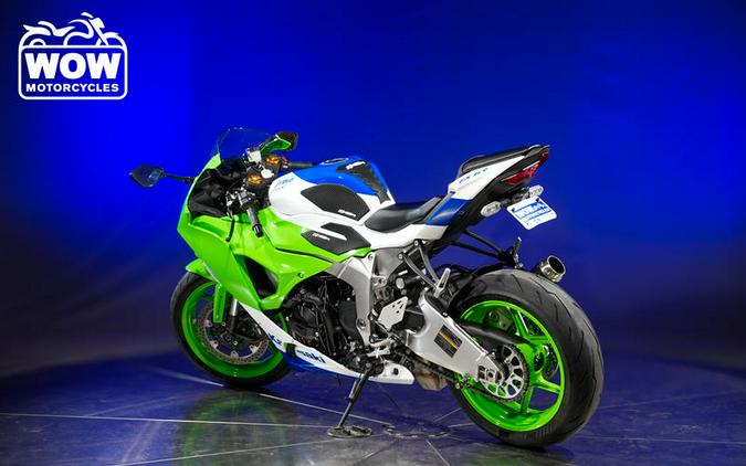 2024 Kawasaki ZX-6R NINJA ABS KRT ZX6R 600 636 ANNIVERSARY