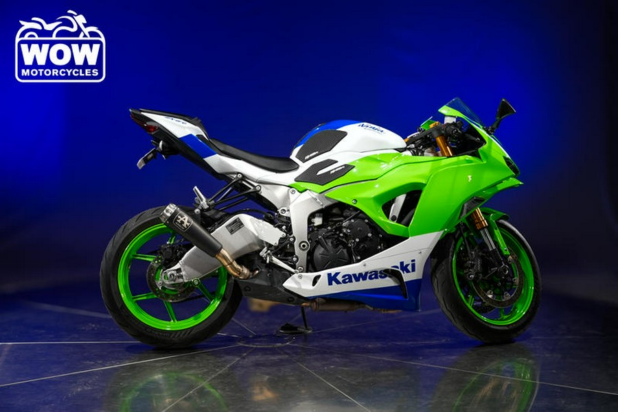 2024 Kawasaki ZX-6R NINJA ABS KRT ZX6R 600 636 ANNIVERSARY