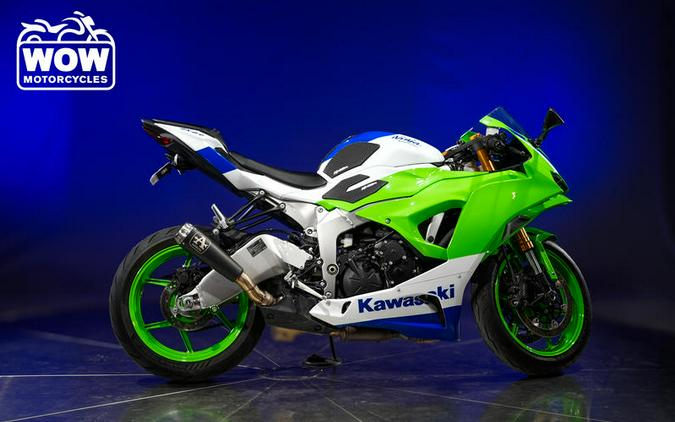 2024 Kawasaki ZX-6R NINJA ABS KRT ZX6R 600 636 ANNIVERSARY