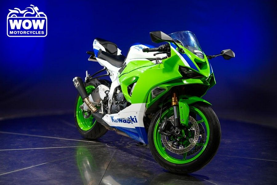 2024 Kawasaki ZX-6R NINJA ABS KRT ZX6R 600 636 ANNIVERSARY