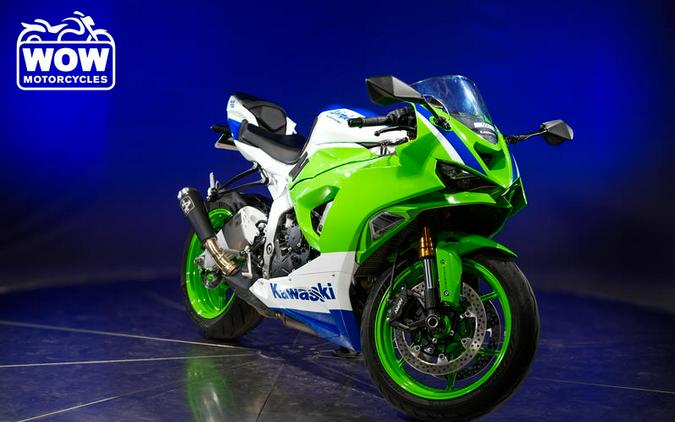 2024 Kawasaki ZX-6R NINJA ABS KRT ZX6R 600 636 ANNIVERSARY