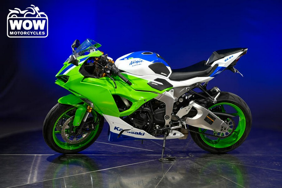 2024 Kawasaki ZX-6R NINJA ABS KRT ZX6R 600 636 ANNIVERSARY