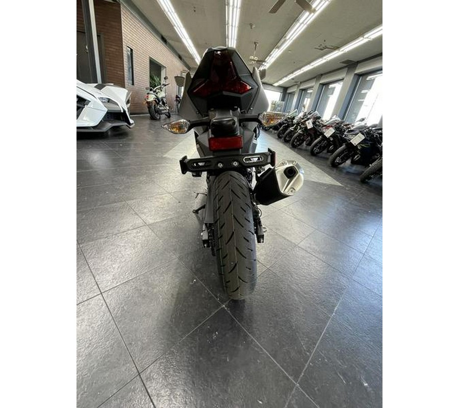 2023 Kawasaki Ninja® 400 Metallic Magnetic Dark Gray/Twilight Blue