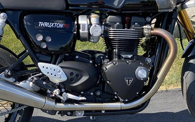 2024 Triumph Thruxton RS Chrome Edition Jet Black