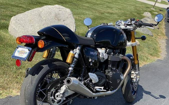 2024 Triumph Thruxton RS Chrome Edition Jet Black