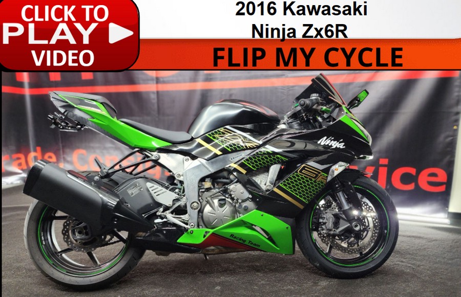 2016 Kawasaki NINJA ZX6R ABS