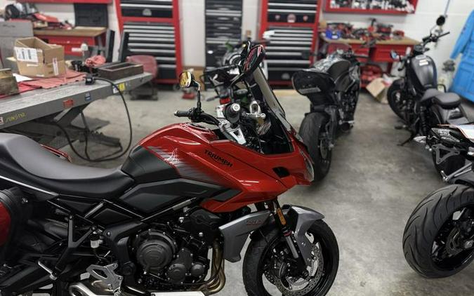 2023 Triumph Tiger Sport 660 Korosi Red / Graphite