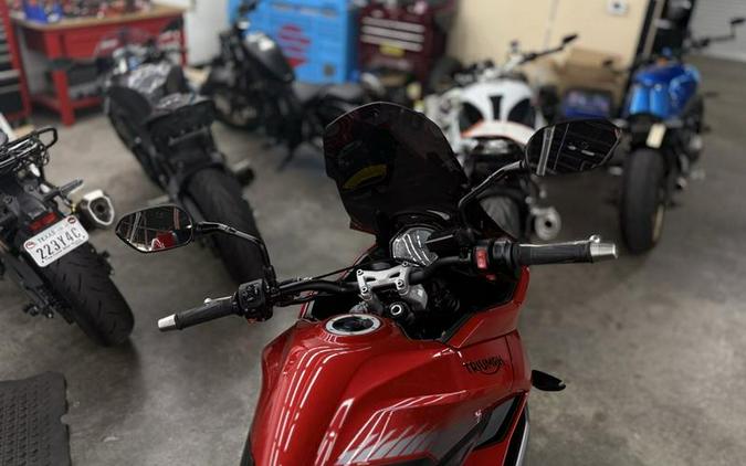 2023 Triumph Tiger Sport 660 Korosi Red / Graphite