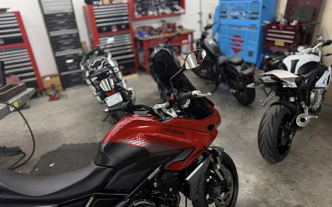 2023 Triumph Tiger Sport 660 Korosi Red / Graphite