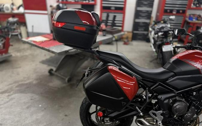 2023 Triumph Tiger Sport 660 Korosi Red / Graphite