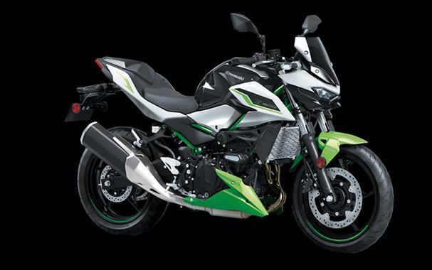 2027 Kawasaki Z500 SE ABS Pearl Blizzard White/Candy Lime Green
