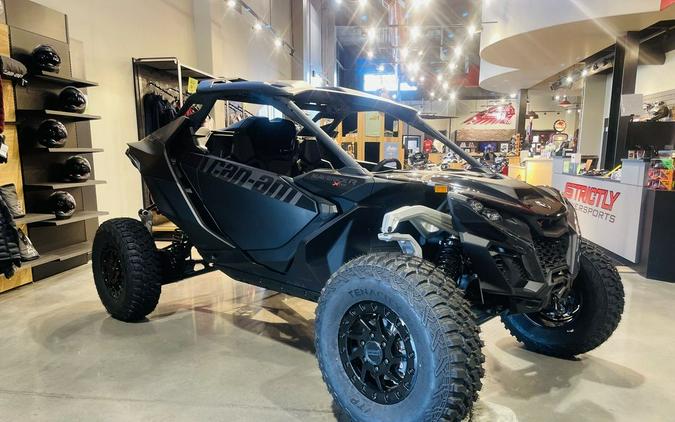 2024 Can-Am® Maverick R X RS with Smart-Shox Triple Black