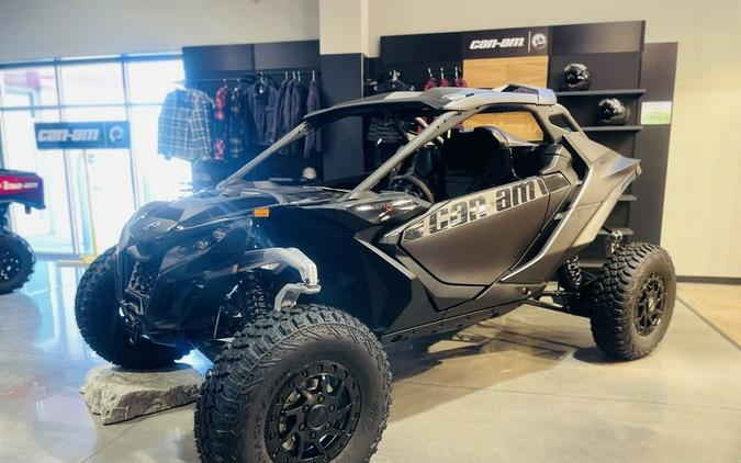 2024 Can-Am® Maverick R X RS with Smart-Shox Triple Black