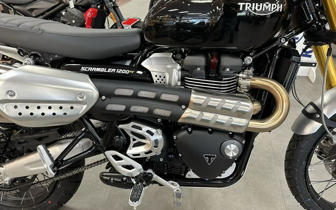 2023 Triumph Scrambler 1200 XE Sapphire Black