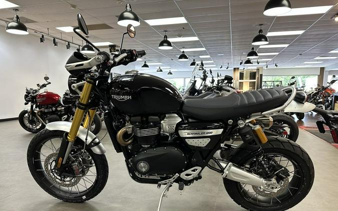 2023 Triumph Scrambler 1200 XE Sapphire Black