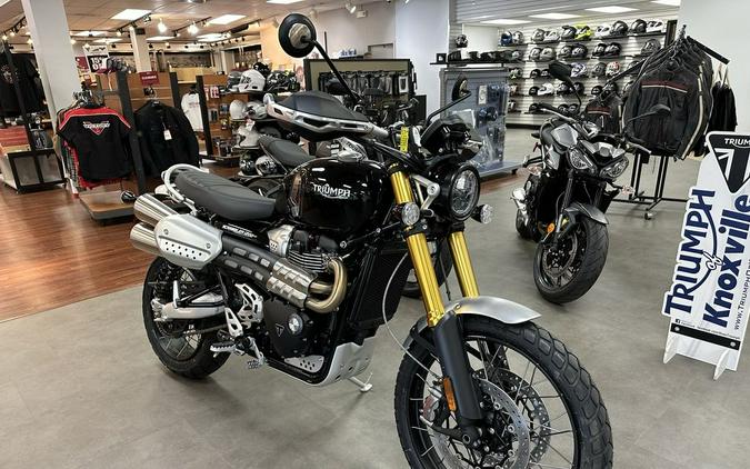 2023 Triumph Scrambler 1200 XE Sapphire Black