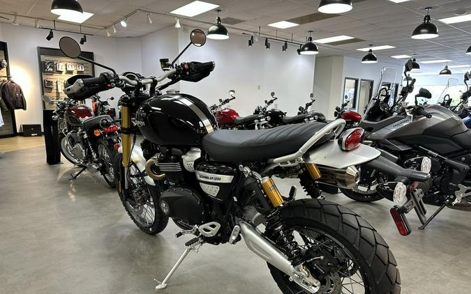 2023 Triumph Scrambler 1200 XE Sapphire Black