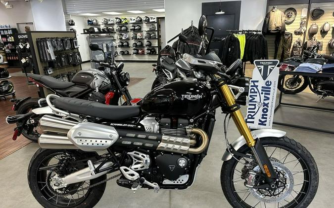 2023 Triumph Scrambler 1200 XE Sapphire Black