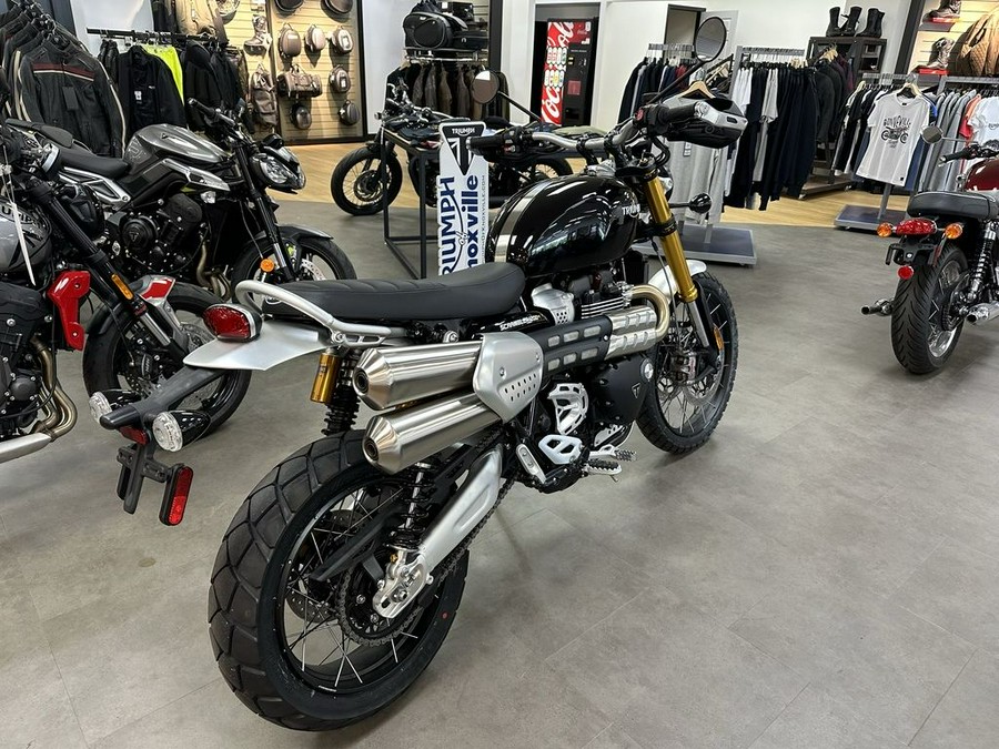 2023 Triumph Scrambler 1200 XE Sapphire Black