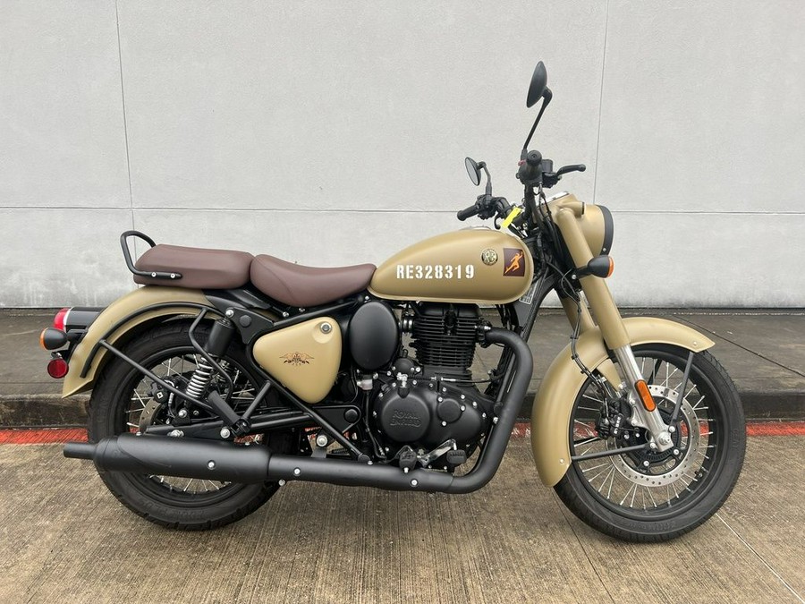 2023 Royal Enfield Classic 350 Signals Desert Sand