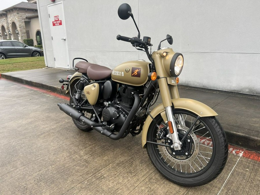 2023 Royal Enfield Classic 350 Signals Desert Sand