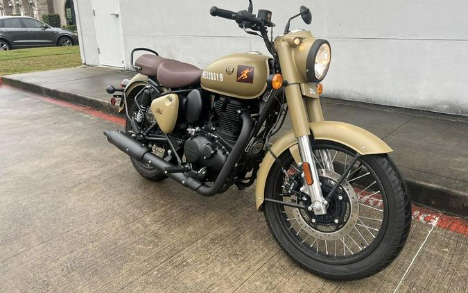 2023 Royal Enfield Classic 350 Signals Desert Sand