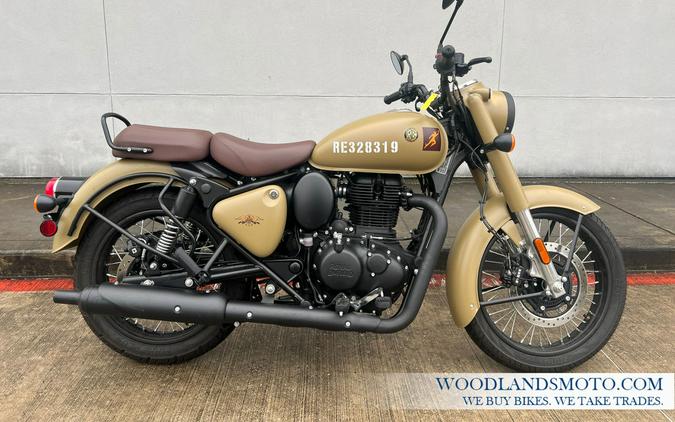 2023 Royal Enfield Classic 350 Signals Desert Sand