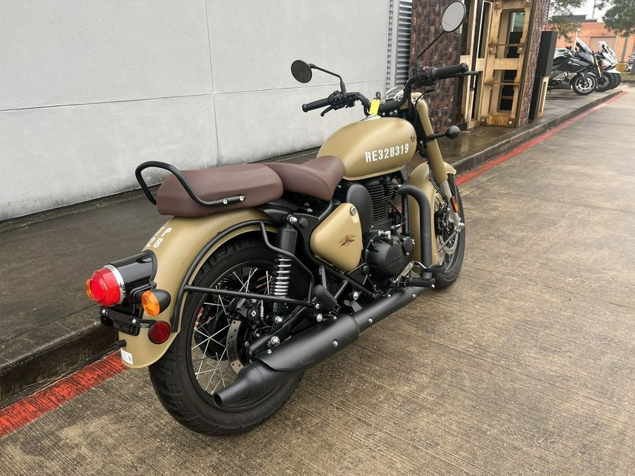 2023 Royal Enfield Classic 350 Signals Desert Sand