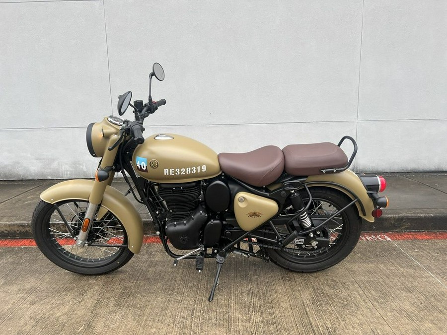 2023 Royal Enfield Classic 350 Signals Desert Sand