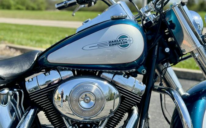 2004 Harley-Davidson Heritage Softail® Classic Two-Tone Luxury Teal and Brilliant Silver
