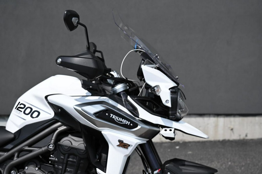 2019 Triumph Tiger 1200 XRT Crystal White